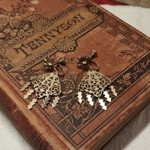 1930's Art Deco Chandelier Earrings